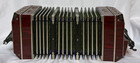 F  Lange Chemnitzer Concertina W  Orig Case - Serial No  28174 - C 1900-1920