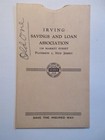 Lot Of 6 - Paterson  Nj Vintage Savings Book Envelopes Broadway Bank   Trust
