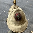 Knights Of Pythias Spiked Helmet Antique Fraternal Hat 1880s Helmet Rare Damaged