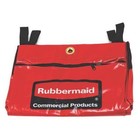 Rubbermaid Commercial 1966882 Vinyl Recycling Cart Bag Red