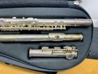 First Act Flute Beginners Student Flute Silver With Zippered Case