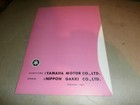 Vintage Yamaha Motorcycle Service Manual Yd-3 Yd3