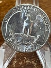 1956 Washington Quarter Bu Uncirculated  90  Silver 25c Us Coin