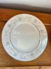 Lot Of English Garden Fine China Japan White W Light Blue   Pink Flowers Dessert