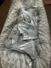 Baby Basket Tadpoles Moses Basket Bedding Minky Dot Gray  Baby Bed  Baby Shower
