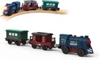 Battery-powered Wooden Train Set - Compatible With Thomas  Brio   More 