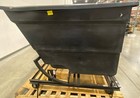 Bayhead 2 2 Cu  Yd  Plastic Self-dumping Forklift Hopper W  Caster Base Sd-2 2-c