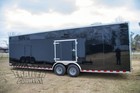 New 8 5x28 8 5 X 28 Enclosed Cargo Carhauler Trailer - New 2026