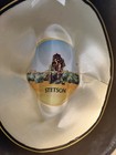 Stetson 5x Beaver Cowboy Hat With Leather Sweatband And Satin Liner Cream