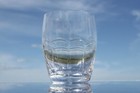 Cunard White Star Queen Elizabeth Mary Stuart Crystal Art Deco 3 5  Tumbler 40 s