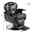 All Purpose Hydraulic Reclining Barber Chair Salon Beauty Spa Stylist Equipment