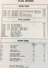 Ford 907 Series Flail Mowers Parts Manual Catalog Book Assembly Schematics