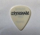Whitesnake Logo Guitar Pick Intunegp White Marco Mendoza 