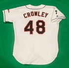 Terry Crowley Game Worn Jersey 1999 Baltimore Orioles Signed    king Of  Swing   