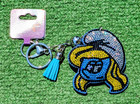 Smurf Bag Charm Key Chain Smurfette Bling Comic Con 2025 Exclusive Nickelodeon 