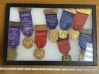 Vintage Fireman   s Association Member And Delegate Medals 1950   s-70   s