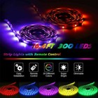 Led Strip Lights 16 4ft Rgb Led Room Lights 5050 Led Tape Lights Color Changing