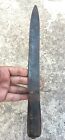 Vintage Old Indo Persian Iron Straight Blade Dagger Knife With Horn Handle Kn73