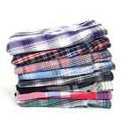12 Pack Men Plaid Boxer Shorts Underwear Trunk Plaid Checker Cotton Boxer Briefs