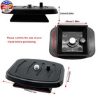 2 Pack 41mm And 43mm Tripod Quick Release Plate Camera Mounting Adapter  2 Sizes