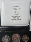 1974 Canada  7 Coin Uncirculated Set In Royal Canadian Mint Case--with  Coa