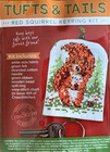 Cross Stitcher Magazine  401 Oct 2023 Uk   Free Red Squirrel Keyring Kit