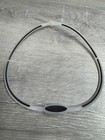 Phiten 17  Necklace Clear   White Titan Ball - New