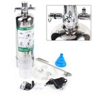 Aquarium Plants Cylinder Co2 Generator System Kit Silver Carbon Dioxide Reactor