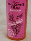 Vintage Full Faberge Organics Wheat Germ Oil   Honey Extra Body Shampoo  15oz
