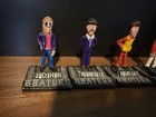 The Beatles Resin Miniature Figures On Stands Unique One Of A Kind Set Rare