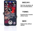 Mini Guitar Reverb Pedal G008 G Series Digital Guitar Pedal With Wide Range Tone