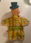 Vintage Jiminy Cricket Walt Disney Hand Puppet Gund With Rubber Face   Squeaker