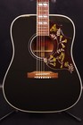 Gibson Custom Shop Hummingbird Ebony 2015 Acoustic-electric Guitar W hard Case