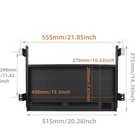 Undermount Sliding Keyboard Drawer Pull Out Keyboard Tray W  Silent Sliding Rail