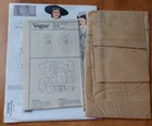 Vogue Vintage 1940 s Dress Front Wrap Sewing Pattern V2876 Misses Size 12-14-16
