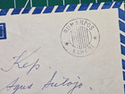 1960s Indonesia Irian Barat Airmail Cover Rumah Pos Aafri Hand Cancel Unfranked
