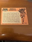 1966 Topps Batman Black Bat Set Card  29 Robin Is Kidnapped