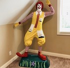      Nos Vintage Mcdonalds Statue Ronald Mcdonald Playland Playground
