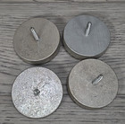 Hpi 2005 Round Architectural Rosette Applique Decorative Wood Accent 4 Pc