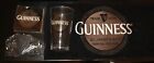 Guinness Draught 1759  4 Pint Glasses  Coasters   Towel St  James Gate 10 Pieces
