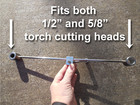 Double Ended Gas Cutting Circle Guide Torch Radius Arc Cutter - Tool Usa Made