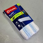 O-cedar  2 Pack  2 Heads Each  H2pro Mop Heads 9 25  X 4 38  White 26-231