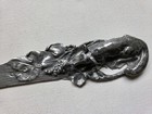 Vintage Fox   Grapes Cast Pewter Letter Opener Signed Bt