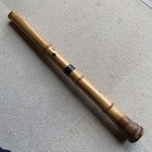Bamboo Shakuhachi 1 8 Shaku 5 Holes Natural Color Traditional Japanese Flute