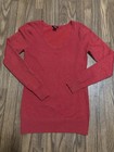 Rue 21   Woman Dress Blouse   Red Long Sleeve   Size Large 