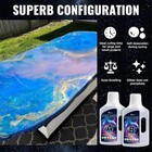 Epoxy Resin 34 Ounce Kit crystal Clear Food Safe Resin For Bar Table Top  Wood 