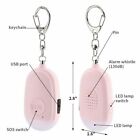 Womens Hot 130db Safe Sound Personal Alarm Self Defense Keychain Emergency Siren