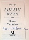 Dennis Mcfarland   The Music Room Signed 1st Edition 1990