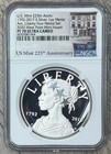2017 American Liberty 225th Anniversary Silver Four-medal Set Ngc Pf-rpf-sp-ms70
