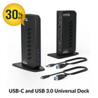 Plugable 10-in-1 Dual Monitor Docking Station Usb-c Ud-3900z Open Box Tested